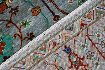 Tappeto Ziegler Decorativo floreale, fatto a mano 251x168cm - CarpetLiving