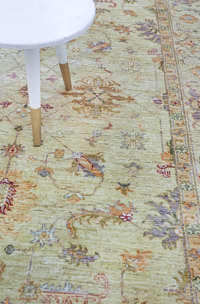 Tappeto Ziegler Decorativo floreale, fatto a mano 252x179cm - CarpetLiving