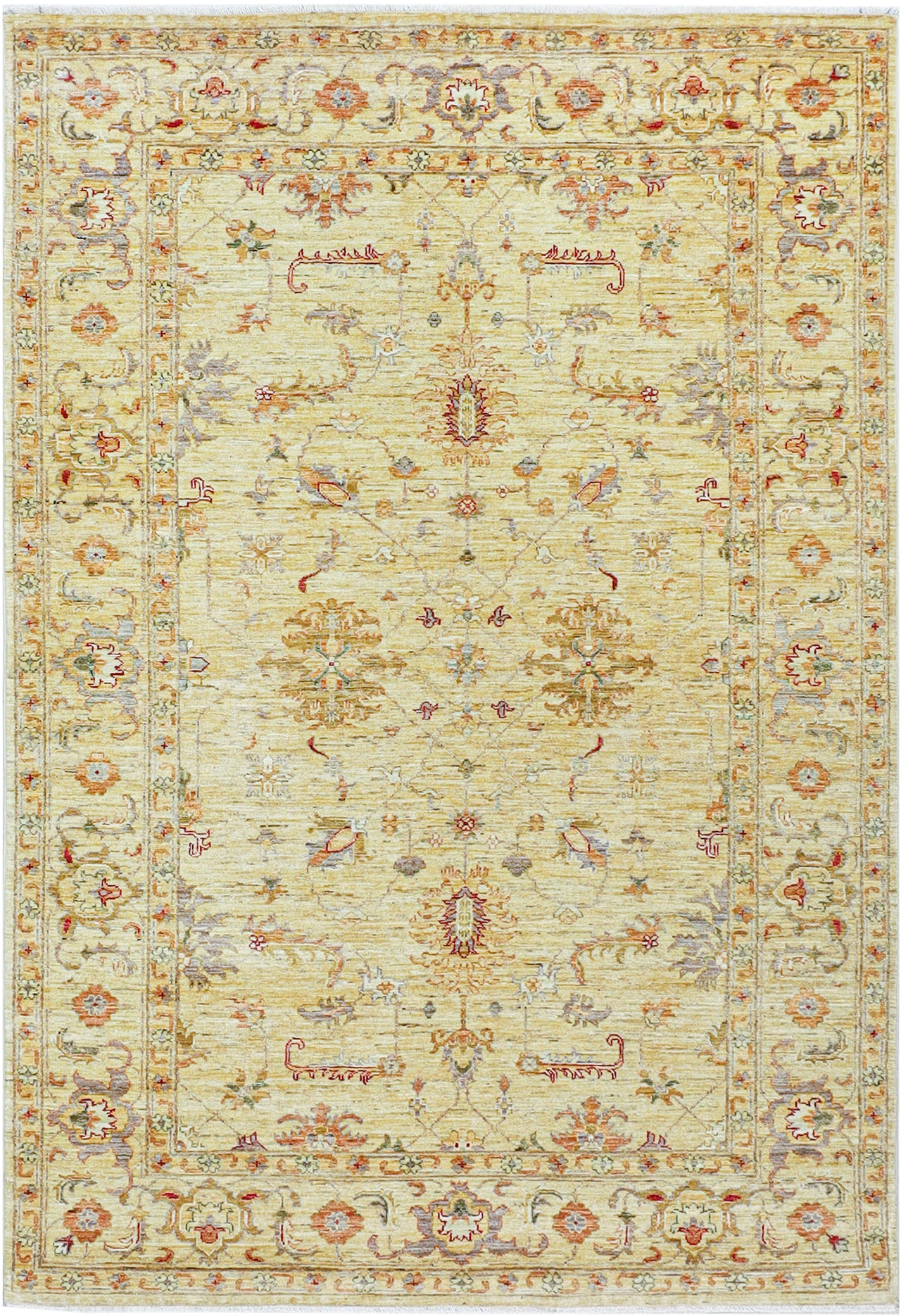 Handmade Ziegler Decorative Floral Rug, 249x174cm