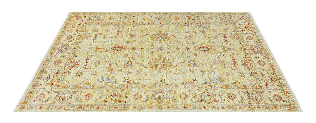 Handmade Ziegler Decorative Floral Rug, 249x174cm