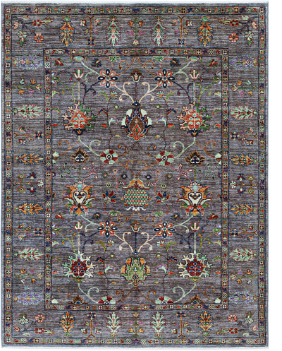 Tappeto Ziegler Decorativo floreale, fatto a mano 204x156cm - CarpetLiving