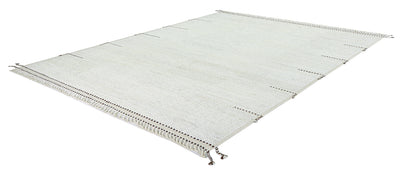 Tappeto design moderno bianco stile berbero, fatto a mano 303x256cm - CarpetLiving
