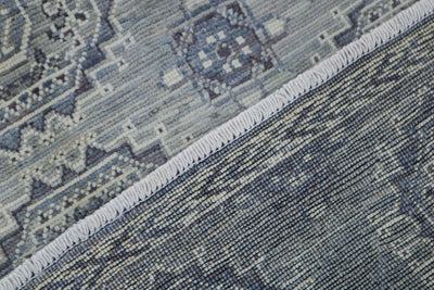 Tappeto Kazak Classico, Grigio, fatto a mano, 178x109cm - CarpetLiving