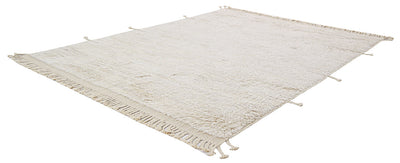 Tappeto design moderno bianco stile berbero, fatto a mano 240x180cm - CarpetLiving