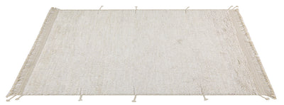 Tappeto design moderno bianco stile berbero, fatto a mano 240x180cm - CarpetLiving