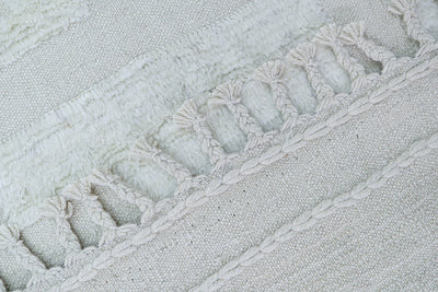 Tappeto design moderno bianco stile berbero, fatto a mano 293x201cm - CarpetLiving