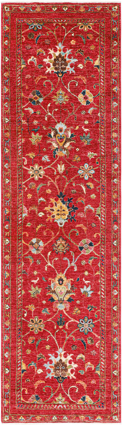 Tappeto Ziegler Decorativo floreale, fatto a mano 301x83cm - CarpetLiving