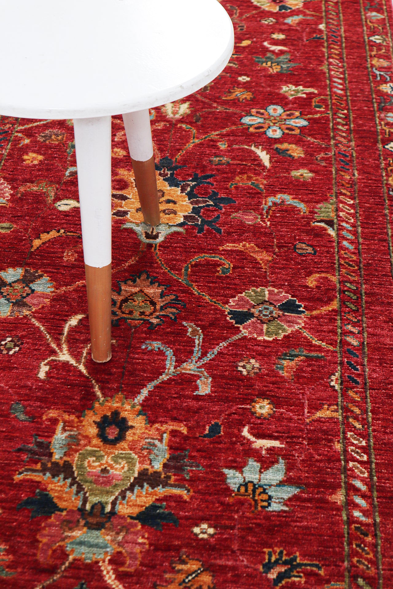 Handmade Ziegler Decorative Floral Rug, 301x83cm