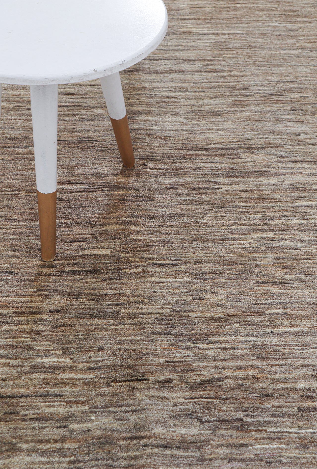 Handmade Afghan Beige Wool Rug 192_136 cm