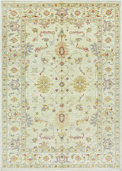Tappeto Ziegler Decorativo floreale, fatto a mano 246x176cm - CarpetLiving