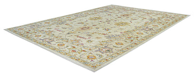 Tappeto Ziegler Decorativo floreale, fatto a mano 246x176cm - CarpetLiving