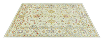 Tappeto Ziegler Decorativo floreale, fatto a mano 246x176cm - CarpetLiving