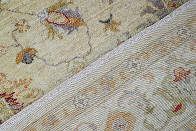 Tappeto Ziegler Decorativo floreale, fatto a mano 246x176cm - CarpetLiving