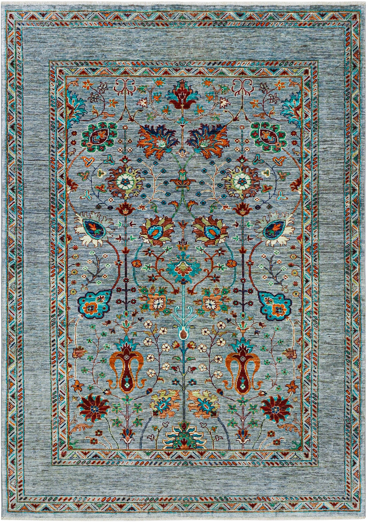 Tappeto Ziegler Decorativo floreale, fatto a mano 239x169cm
