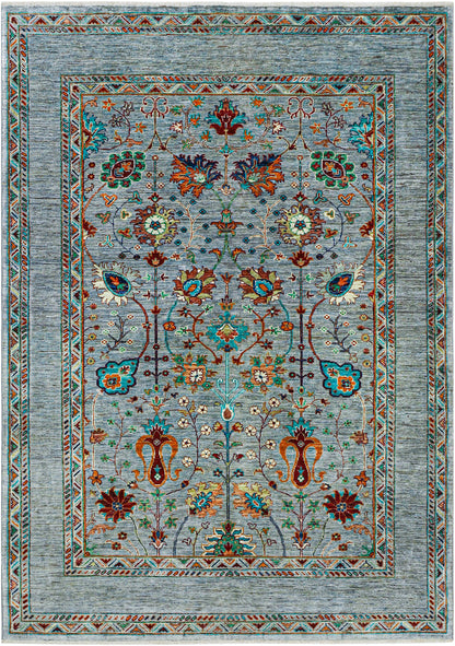 Tappeto Ziegler Decorativo floreale, fatto a mano 239x169cm