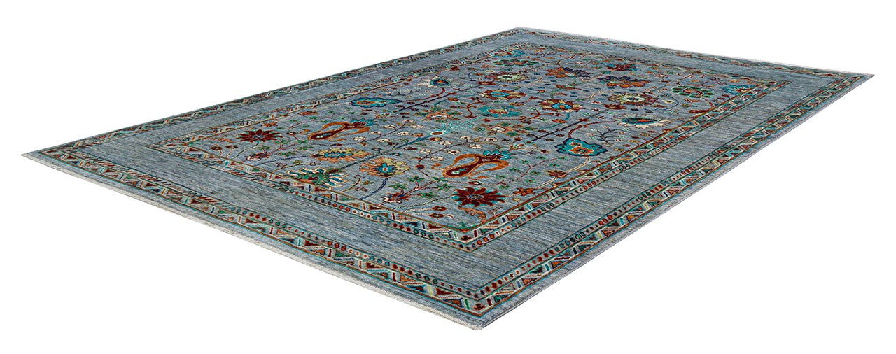 Tappeto Ziegler Decorativo floreale, fatto a mano 239x169cm