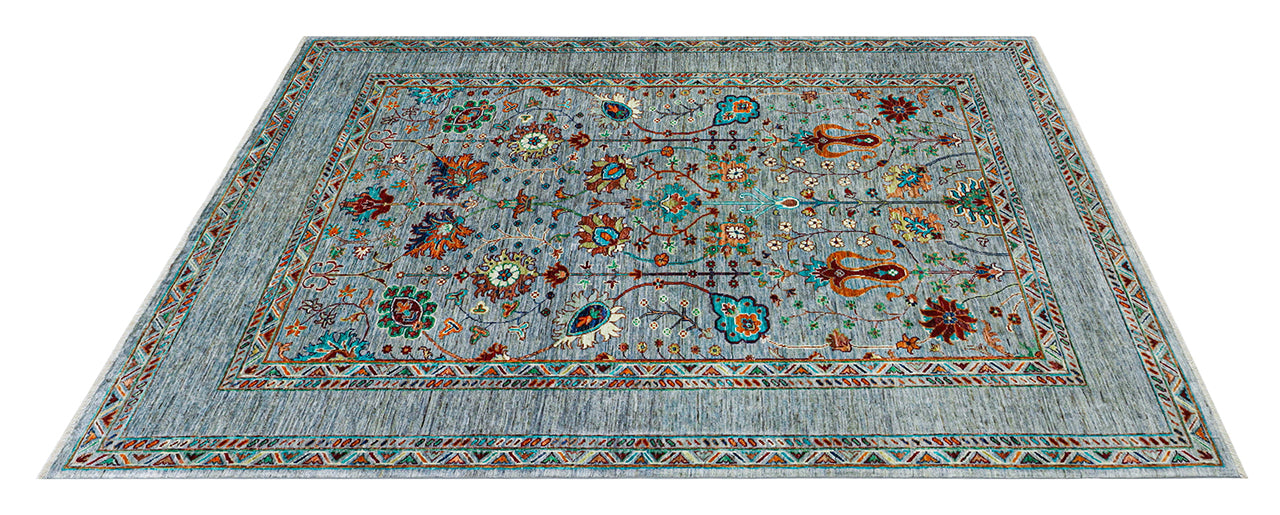 Tappeto Ziegler Decorativo floreale, fatto a mano 239x169cm