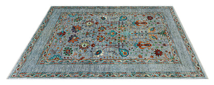 Tappeto Ziegler Decorativo floreale, fatto a mano 239x169cm