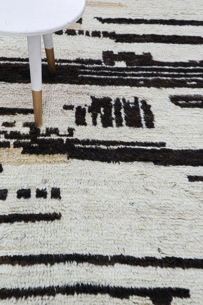 Tappeto design moderno multicolore stile berbero, fatto a mano 242x173cm - CarpetLiving
