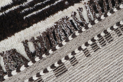 Tappeto design moderno multicolore stile berbero, fatto a mano 242x173cm - CarpetLiving