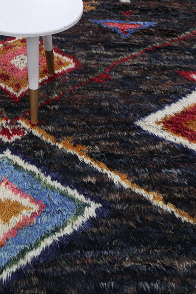 Tappeto design moderno multicolore stile berbero, fatto a mano 314x266cm - CarpetLiving