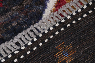 Tappeto design moderno multicolore stile berbero, fatto a mano 314x266cm - CarpetLiving