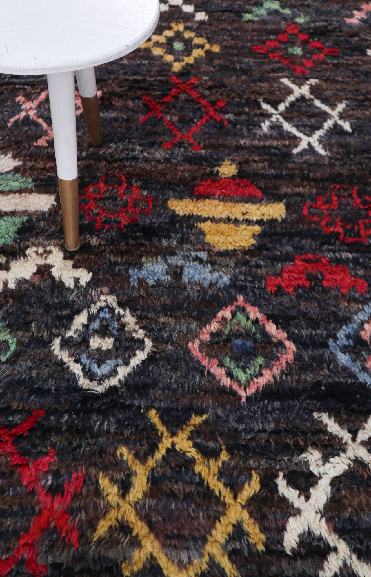 Tribal Berber carpet multi, handmade 236x175cm