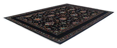 Tappeto Ziegler Decorativo floreale, fatto a mano 236x168cm - CarpetLiving