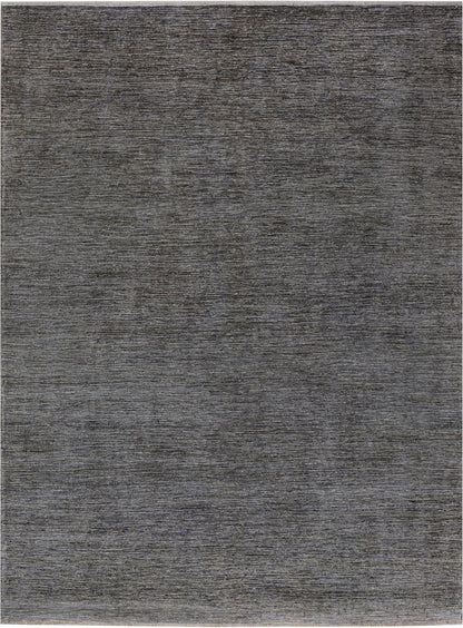 Handmade Afghan Dark Grey Wool Rug 260_198 cm