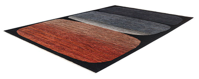 Tappeto moderno di design, fatto a mano, multicolore,  294x220cm - CarpetLiving