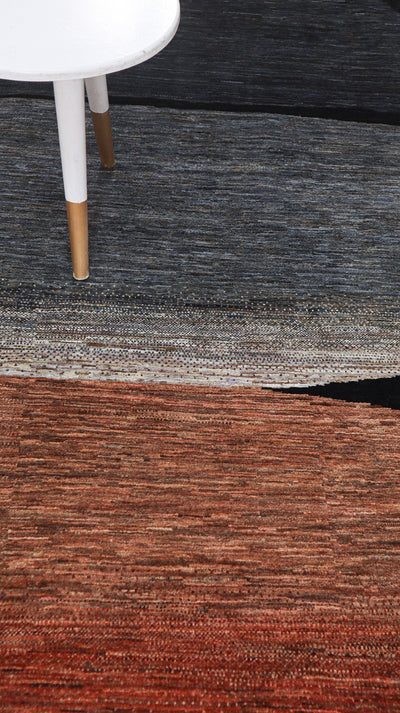 Tappeto moderno di design, fatto a mano, multicolore,  294x220cm - CarpetLiving