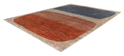 Tappeto moderno di design, fatto a mano, multicolore,  290x216cm - CarpetLiving