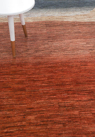Tappeto moderno di design, fatto a mano, multicolore,  290x216cm - CarpetLiving