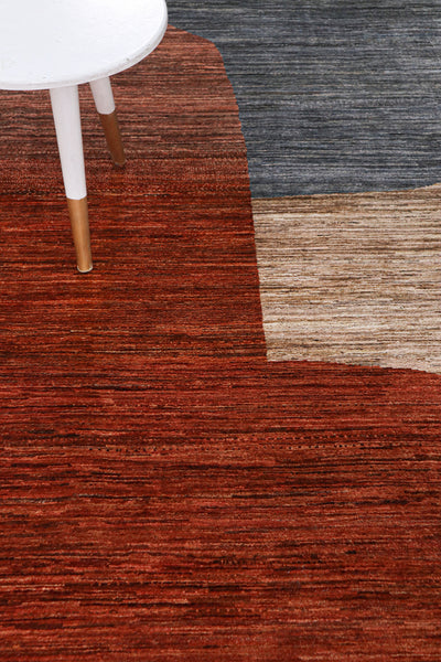 Tappeto moderno di design, fatto a mano, multicolore,  295x220cm - CarpetLiving