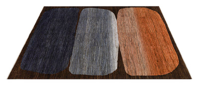 Tappeto moderno di design, fatto a mano, multicolore,  299x222cm - CarpetLiving