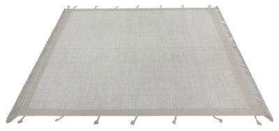 Tappeto design moderno bianco stile berbero, fatto a mano 296x249cm