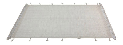 Tappeto design moderno bianco stile berbero, fatto a mano 304x200cm - CarpetLiving