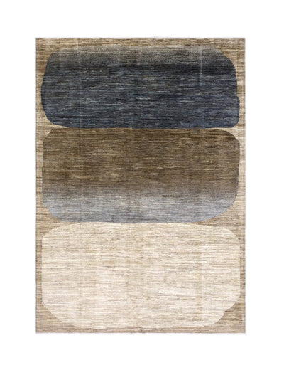 Tappeto moderno di design, fatto a mano, multicolore,  227x167cm - CarpetLiving