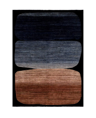 Tappeto moderno di design, fatto a mano, multicolore,  234x174cm - CarpetLiving