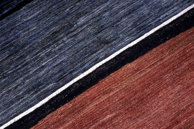 Tappeto moderno di design, fatto a mano, multicolore,  234x174cm - CarpetLiving