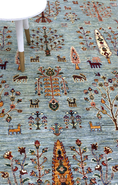 Tappeto Ziegler Decorativo floreale, fatto a mano 255x176cm