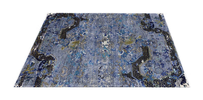 Tappeto Moderno Afghan Dragon, fatto a mano 194x149cm