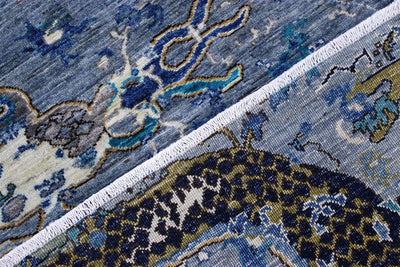 Tappeto Moderno Afghan Dragon, fatto a mano 194x149cm
