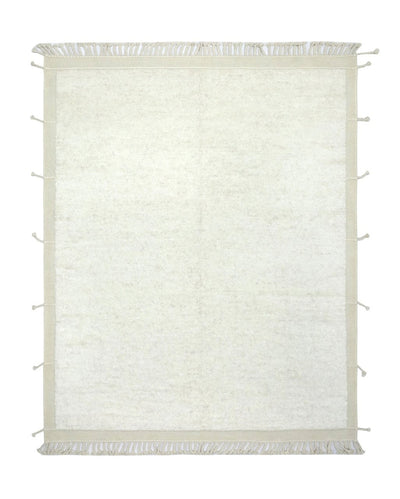 Tappeto design moderno bianco stile berbero, fatto a mano 304x248cm - CarpetLiving