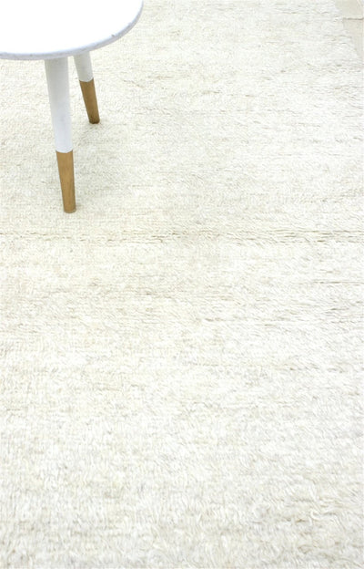 Tappeto design moderno bianco stile berbero, fatto a mano 304x248cm - CarpetLiving