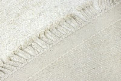 Tappeto design moderno bianco stile berbero, fatto a mano 304x248cm - CarpetLiving