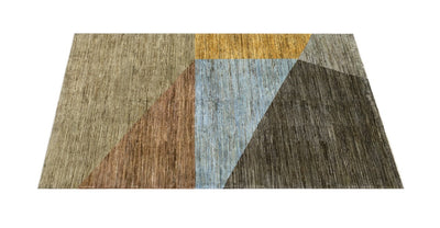 Tappeto Moderno in lana, fatto a mano, design geometrico 229x162cm - CarpetLiving