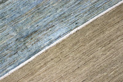 Tappeto Moderno in lana, fatto a mano, design geometrico 229x162cm - CarpetLiving