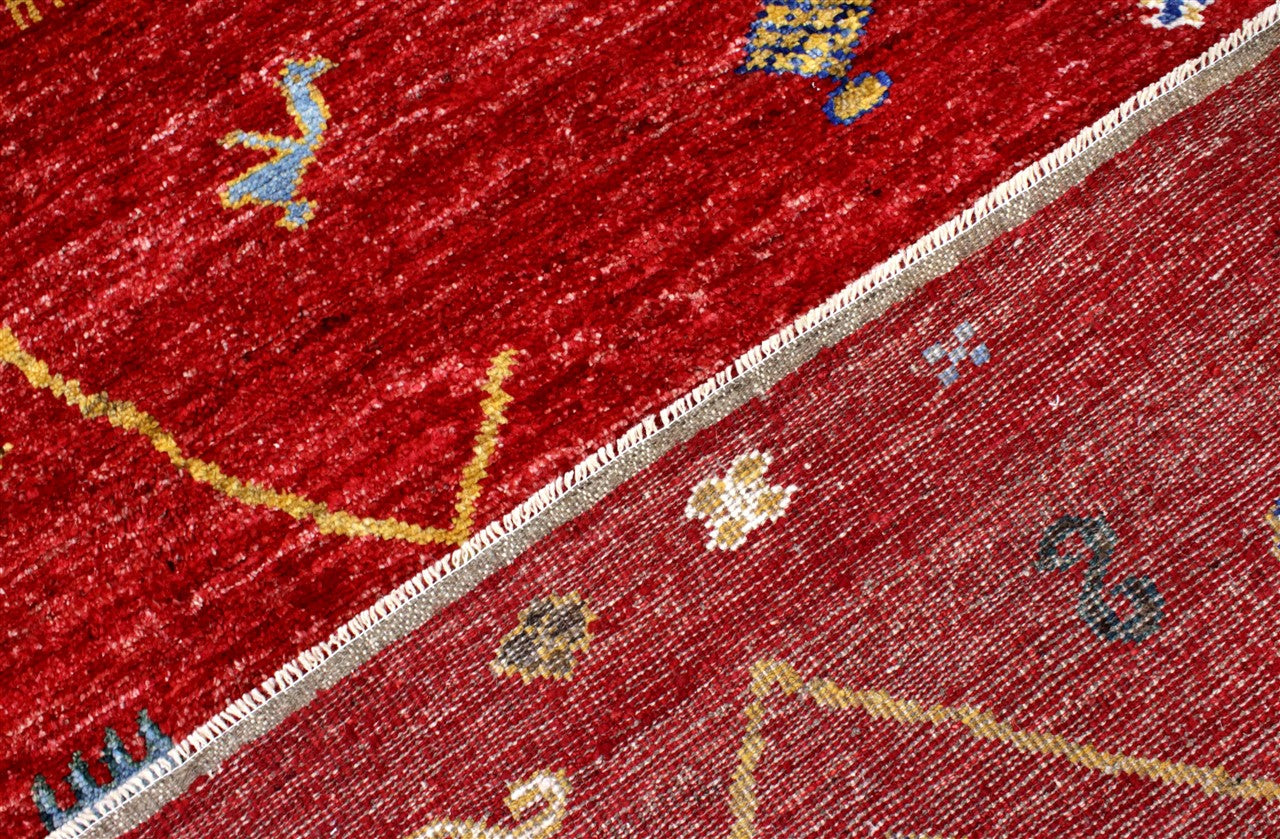 Handmade Tribal Berber Style Rug, 238x175cm