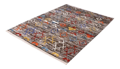 Tappeto stile berbero tribale, fatto a mano 235x175cm
